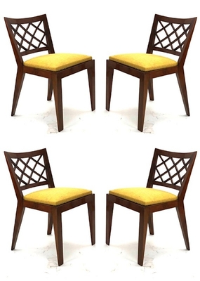 Jean Royere documented set of 4 model 